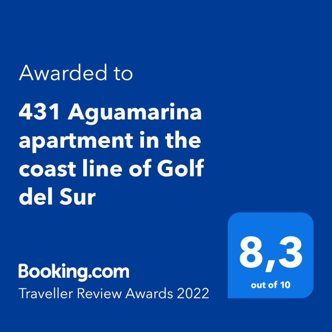431 - Edif Aguamarina - Vacation Rental Home In The Coast Line Of Golf Del Sur سان ميغيل ذي أبونا المظهر الخارجي الصورة